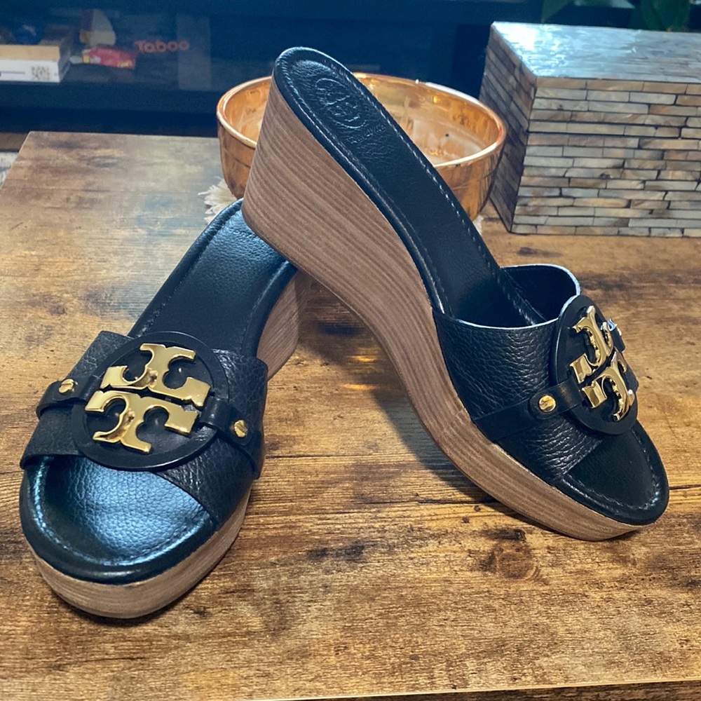 Tory Burch platform slide